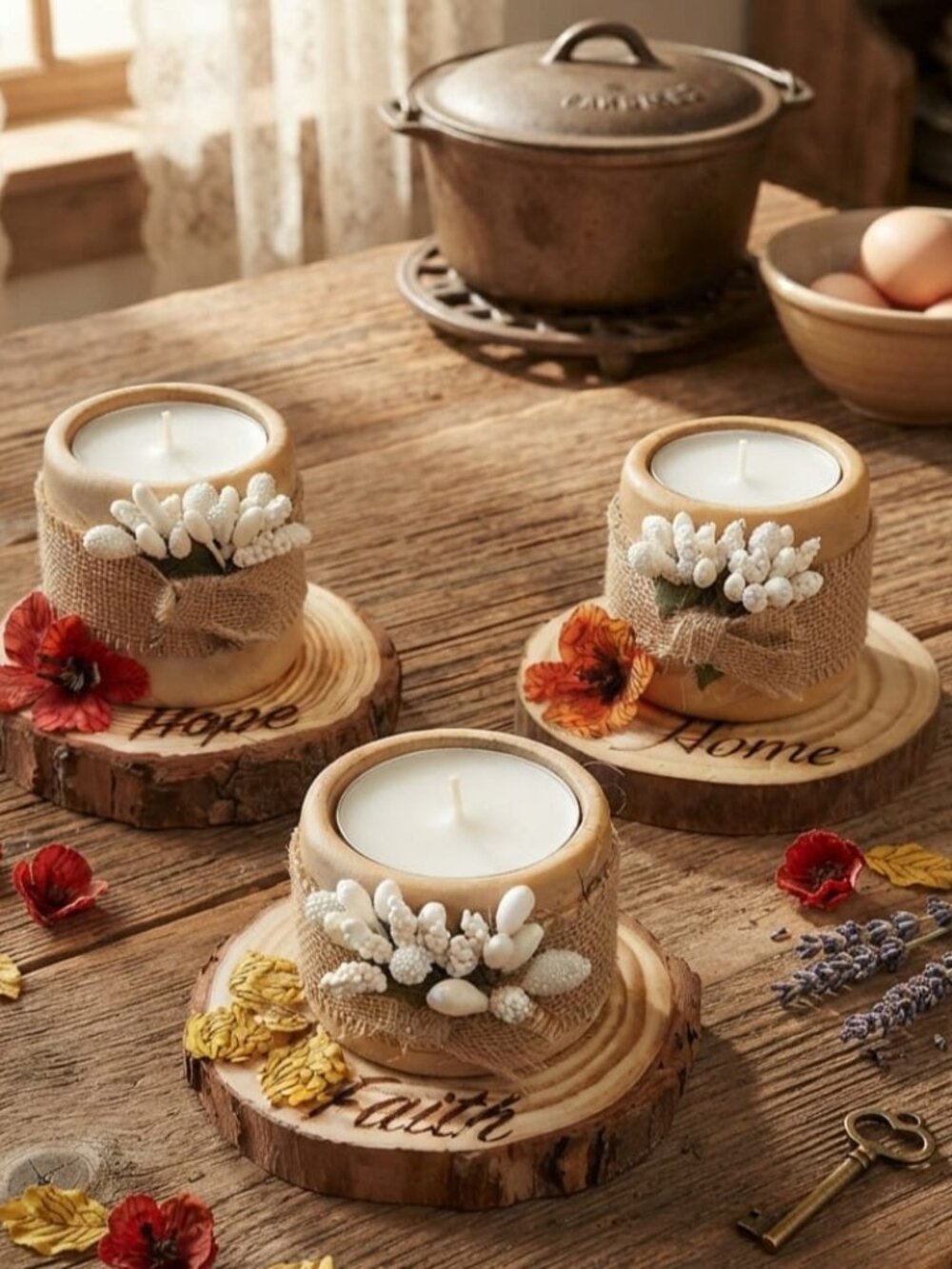 3 Candle Holder Set